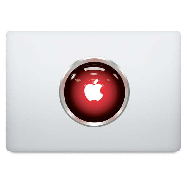 HAL9000 Eye Logo Cutout MacBook Decal