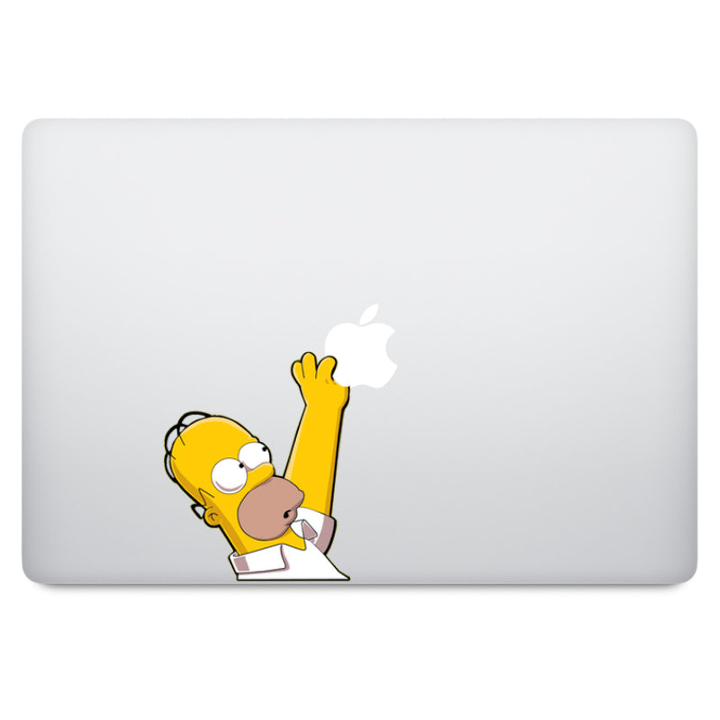 Simpson Homer MacBook Decal V1