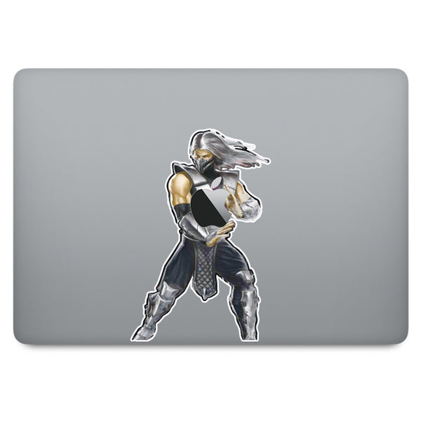 Mortal Combat Smoke MacBook Decal