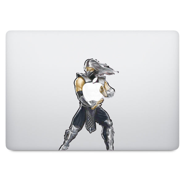 Mortal Combat Smoke MacBook Decal
