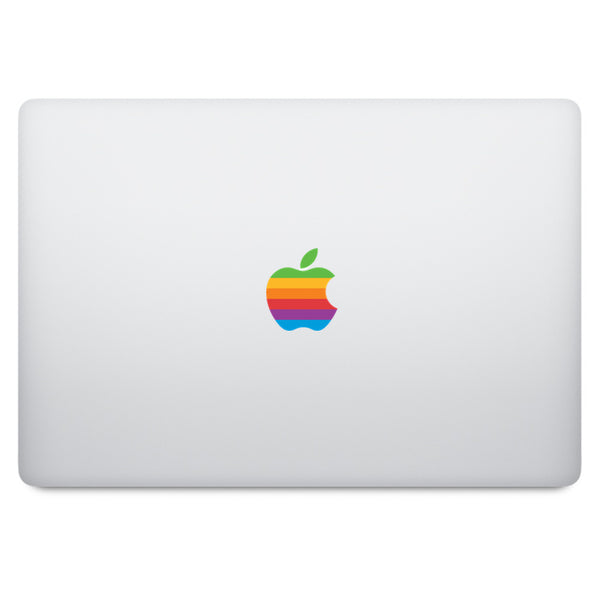 retro apple logo