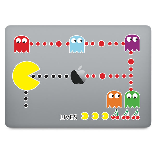 Pacman MacBook Decal