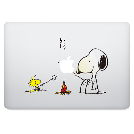 Glow in the Dark Apple Logo MacBook Decal