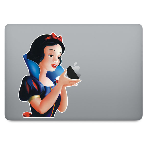 Snow White MacBook Decal V2