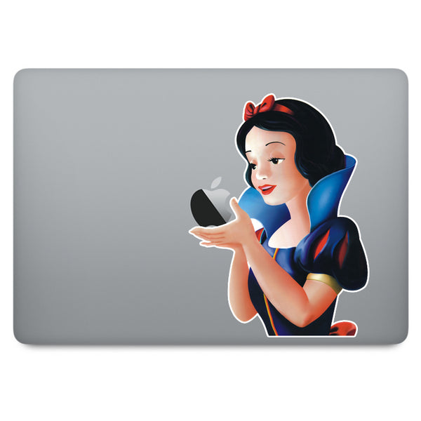 Snow White MacBook Decal V1