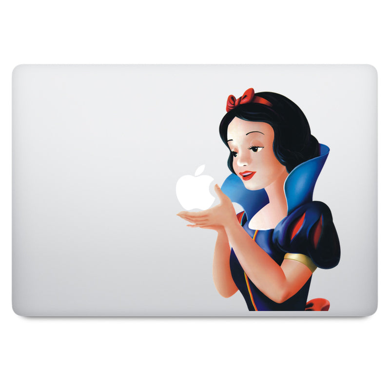 Snow White MacBook Decal V1