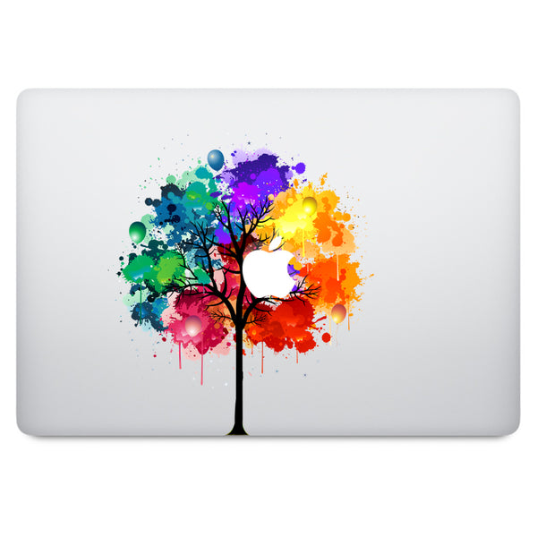 Four Seasons Tree MacBook Decal