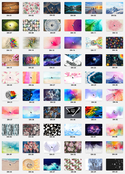Floral MacBook Skin Decal
