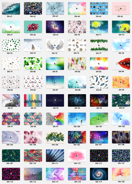 Floral MacBook Skin Decal