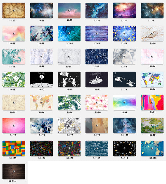 Floral MacBook Skin Decal