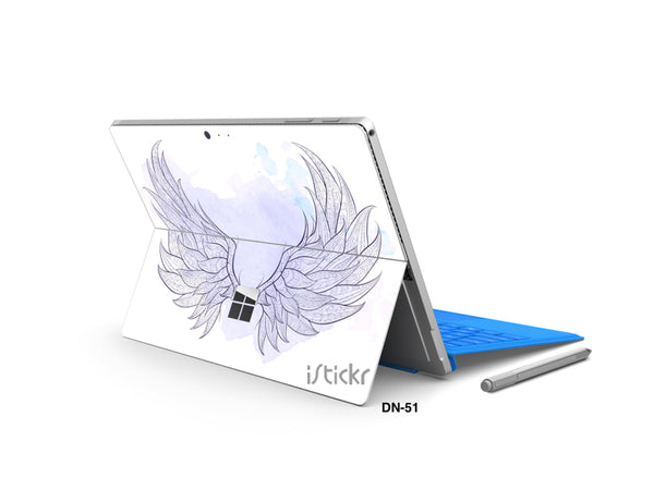 Wings and Feather Surface Pro Decal