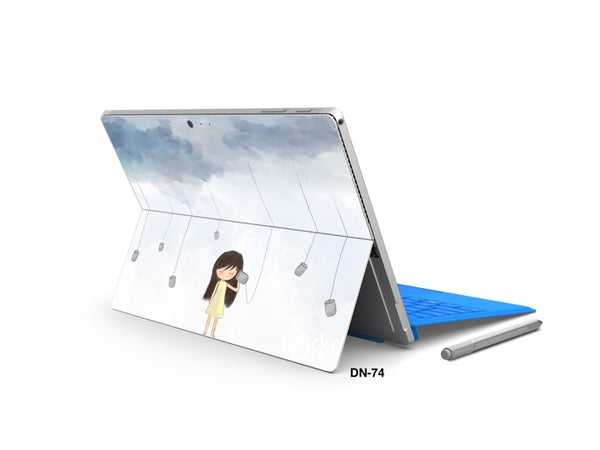 Little Girl Surface Pro Decal