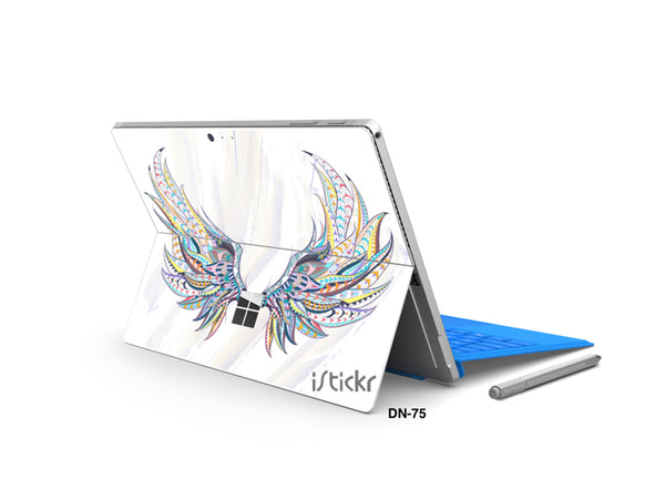 Wings and Feather Surface Pro Decal