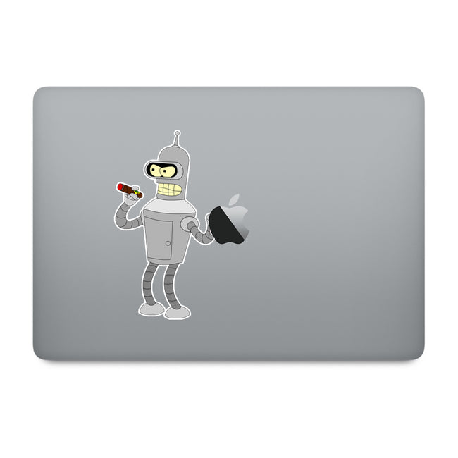 Futurama Bender MacBook Decal V1
