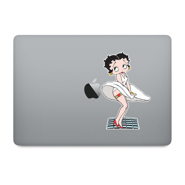 Betty Boop MacBook Decal V1