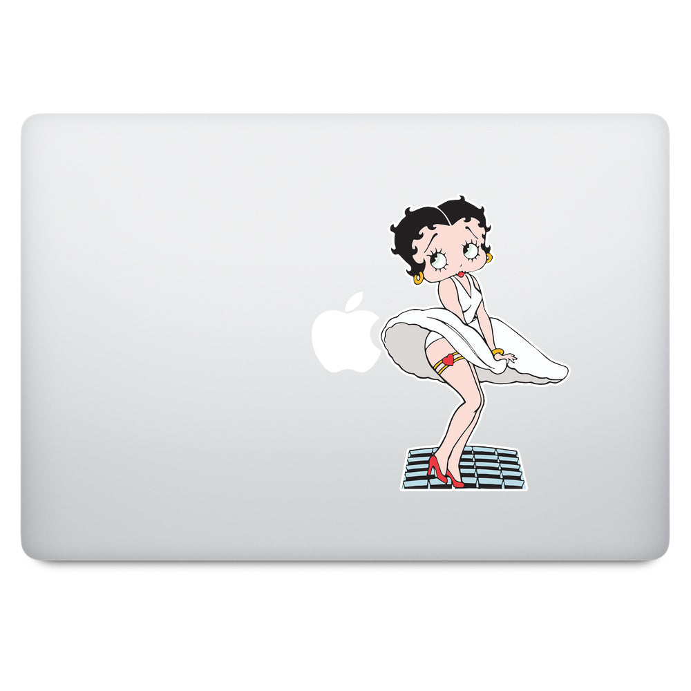 Betty Boop MacBook Decal V1