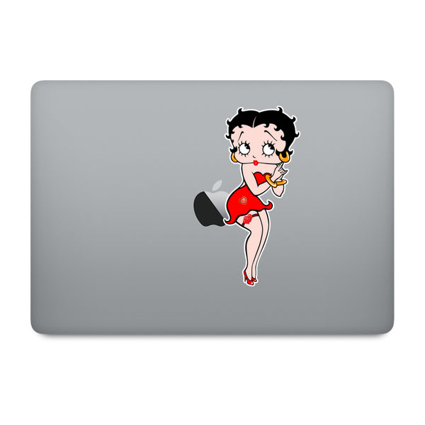 Betty Boop MacBook Decal V2