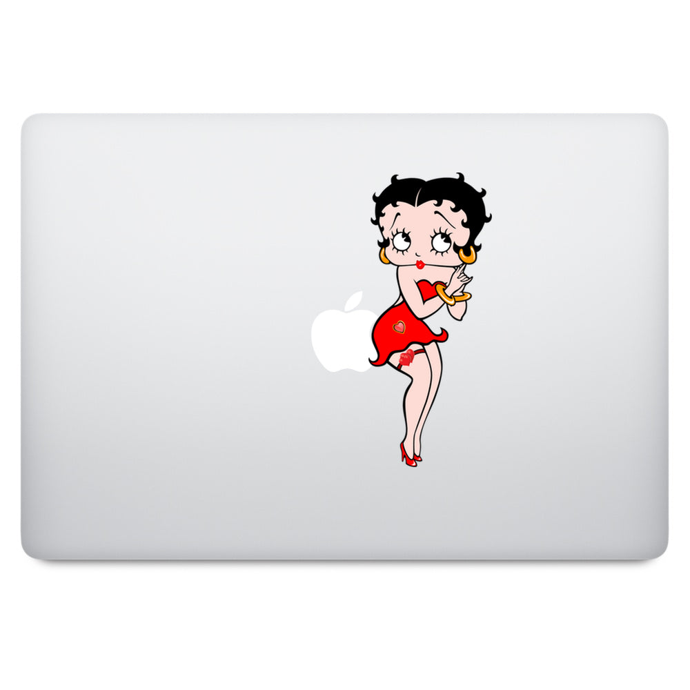 Betty Boop MacBook Decal V2