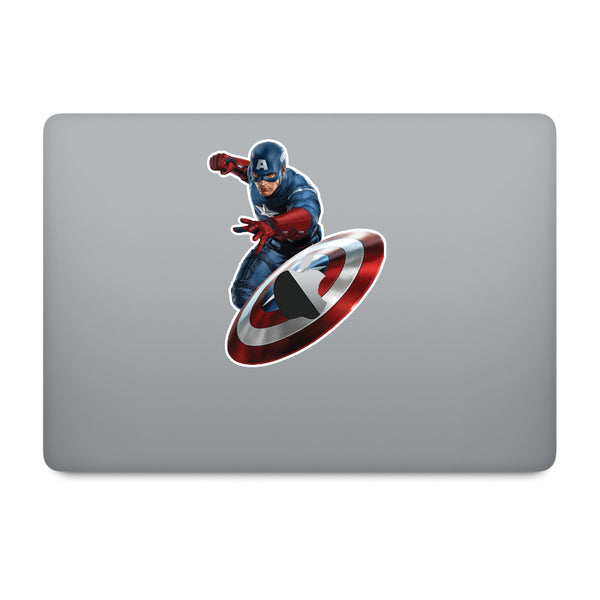 Captain America MacBook Decal V2