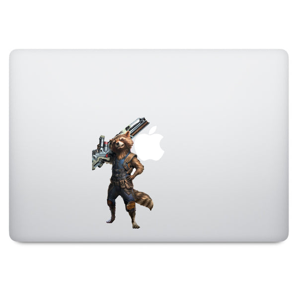 Guardian of the Galaxy Rocket Raccoon MacBook Decal