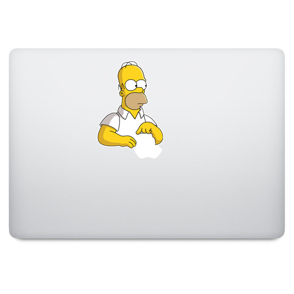 Simpson Homer MacBook Decal V5