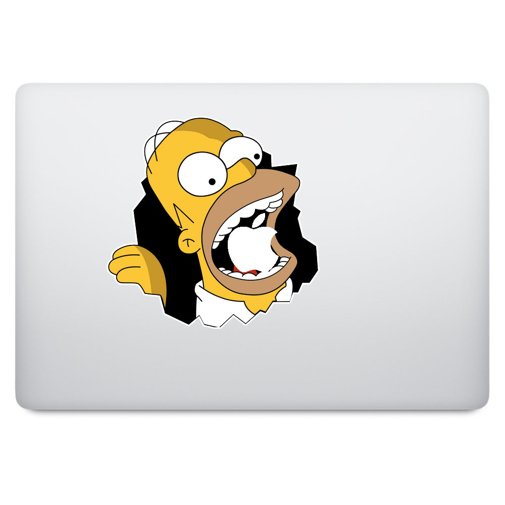 Simpson Homer MacBook Decal V6
