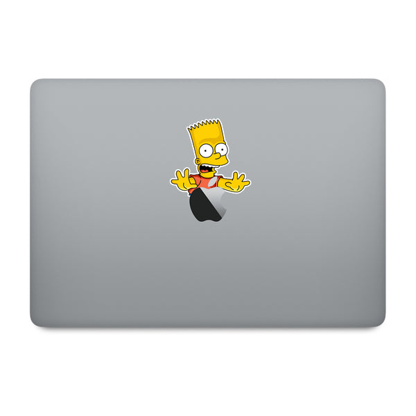 Simpson's Bart MacBook Decal V2