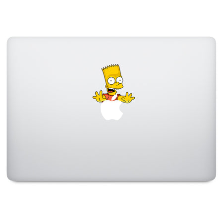 Simpson's Bart MacBook Decal V3