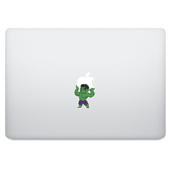 Cute Superheroes Hulk MacBook Decal