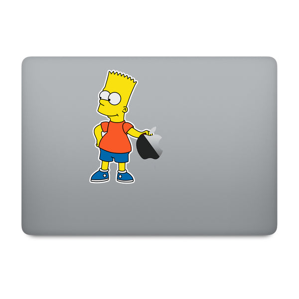 Simpson's Bart MacBook Decal V3