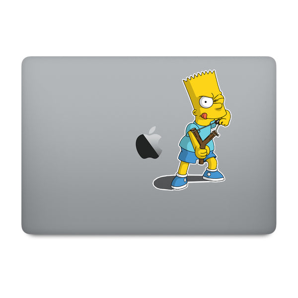 Simpson's Bart MacBook Decal V4