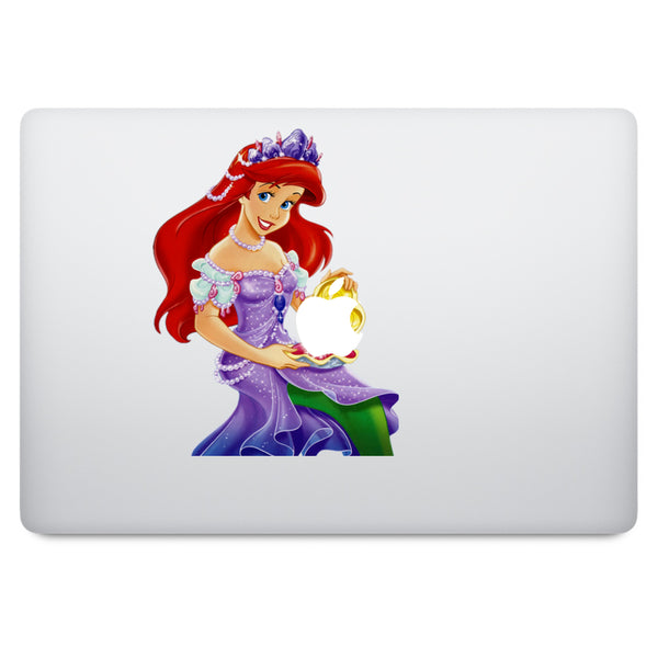Little Mermaid Ariel MacBook Decal V3