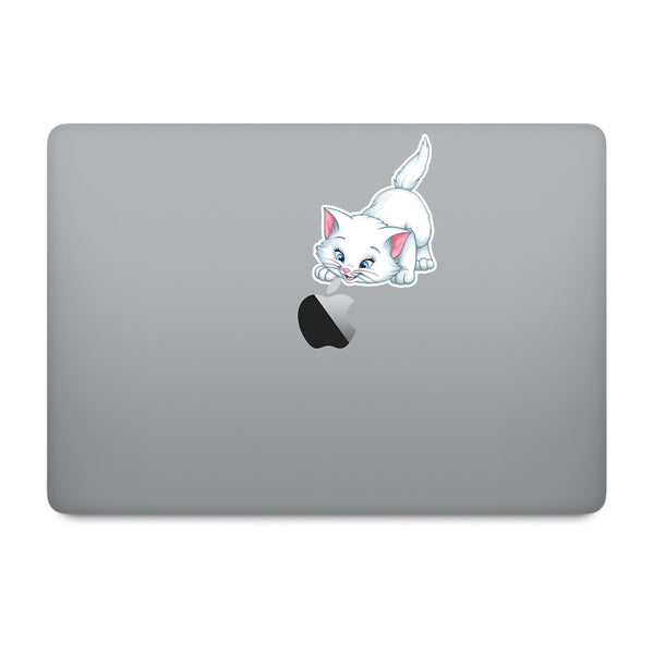 Marie Cat MacBook Decal V2