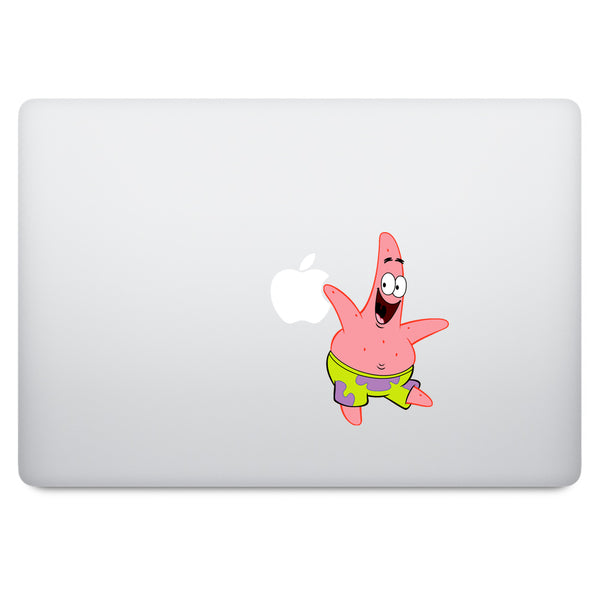 Sponge Bob Patrick MacBook Decal