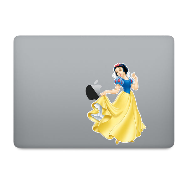 Snow White MacBook Decal V7