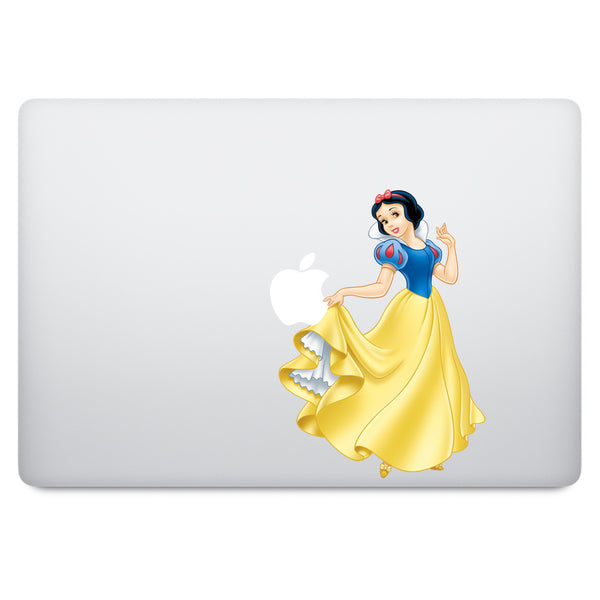 Snow White MacBook Decal V7
