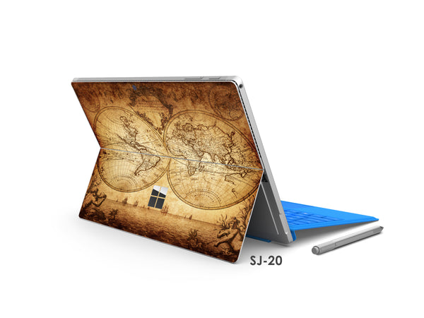 Map Surface Pro Decal
