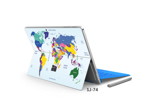 Map Surface Pro Decal