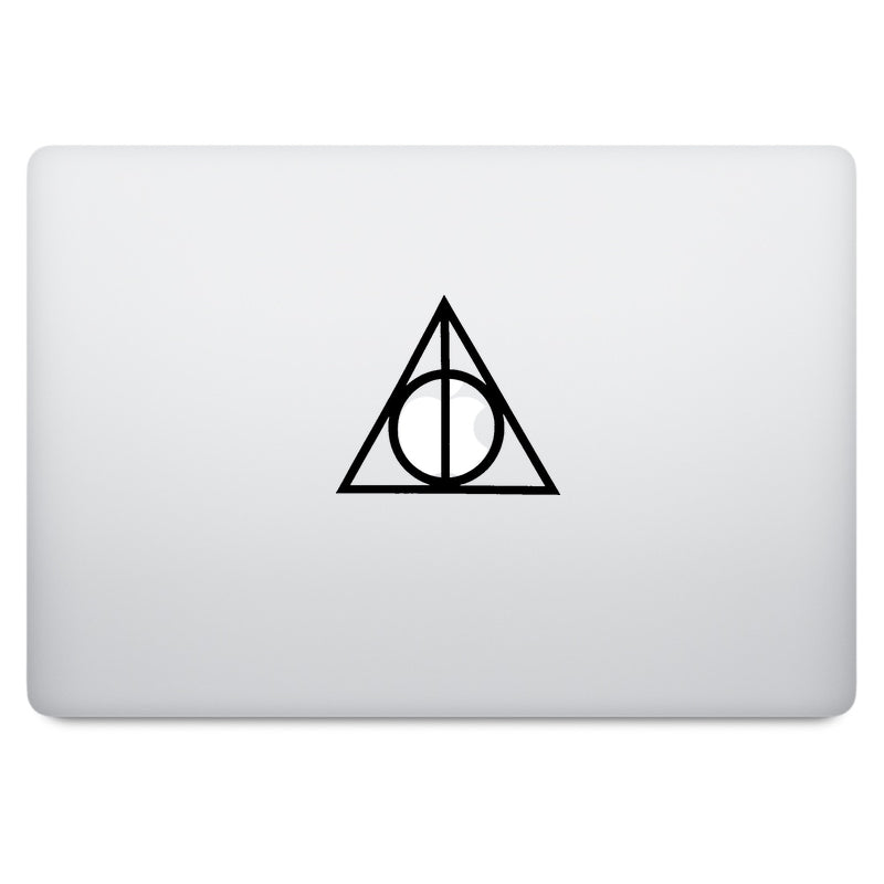 Harry Potter Deathly Hallows MacBook Palm Rest Decal