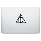 Harry Potter Deathly Hallows MacBook Palm Rest Decal