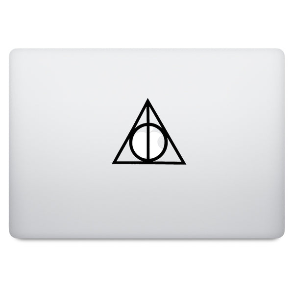 Harry Potter Deathly Hallows MacBook Palm Rest Decal