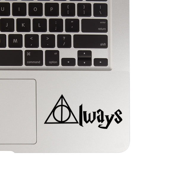 Harry Potter Always MacBook Palm Rest Decal