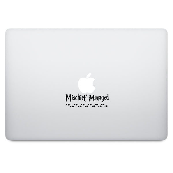 Harry Potter Mischief Managed MacBook Palm Rest Decal