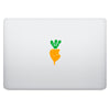 Orange Carrot MacBook Decal