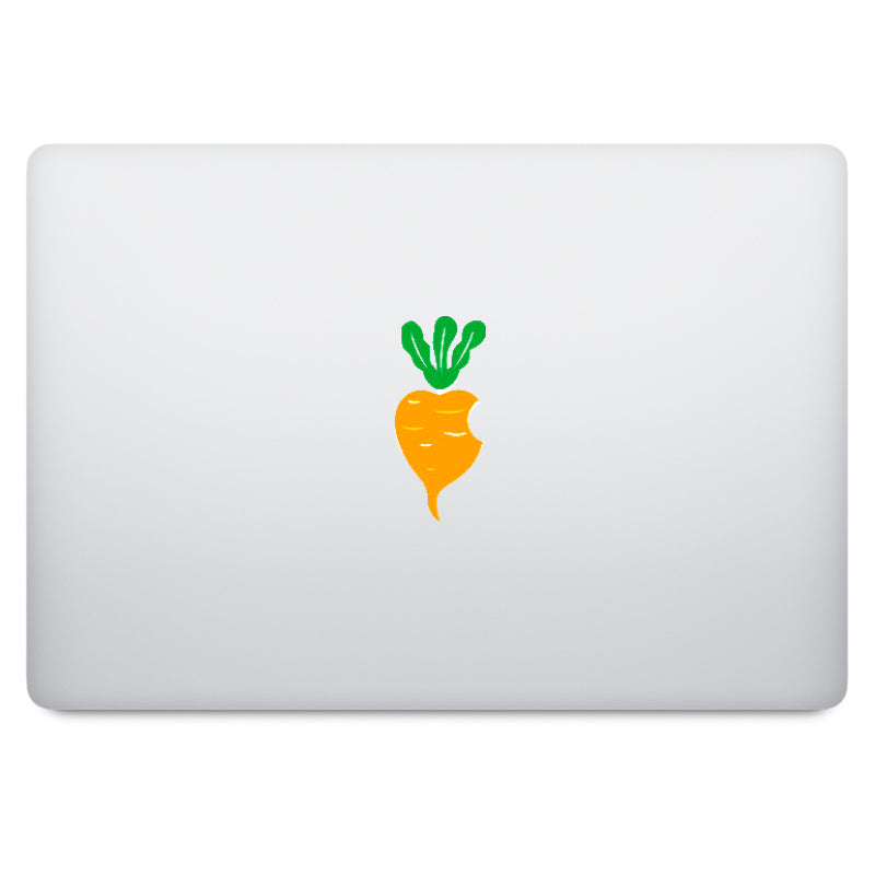 Orange Carrot MacBook Decal