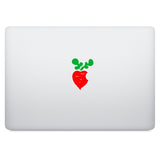 Red Carrot MacBook Decal