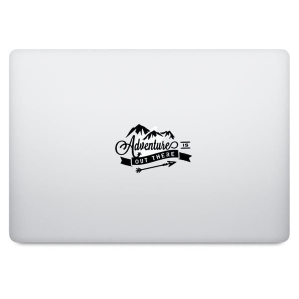 Adventure is Out There Quote MacBook Palm Rest Decal
