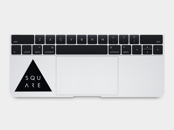 Square MacBook Palm Rest Decal