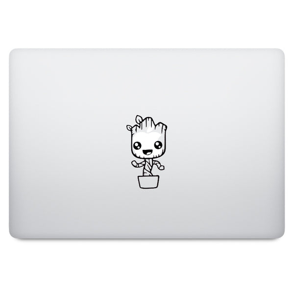 Dancing Groot MacBook Decal