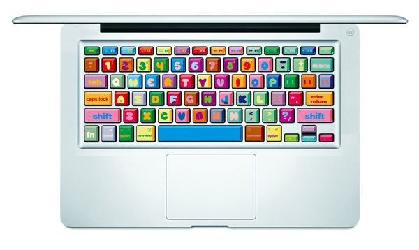 Bubblegum MacBook Keyboard Decal